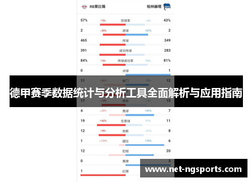 德甲赛季数据统计与分析工具全面解析与应用指南